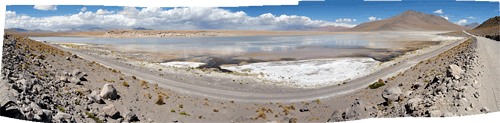 Boliivia (6) - Laguna Blanca peegeldus