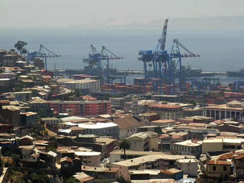 Valparaiso - ehtne sadamalinn