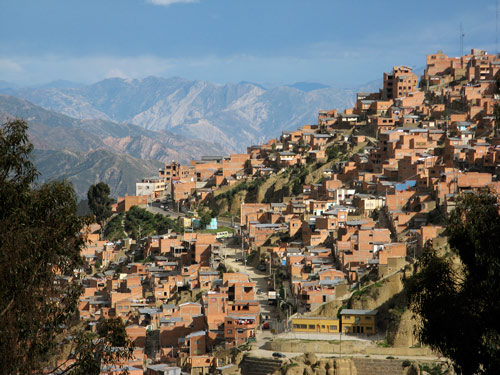 La Paz mäenõlvadel
