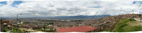 Bogotá panoraam