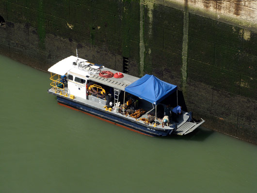 Panama kanali hoolduse paat