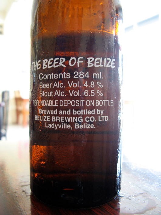 Belize õlu - parim rohi tapva kuumuse vastu :)