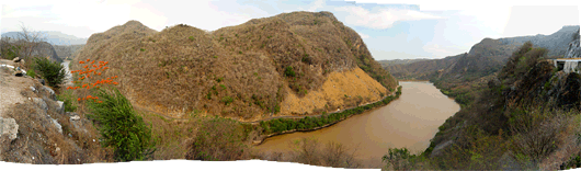 Kesk-Mehhiko kuivanud maastikud