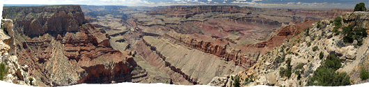 Grand Canyon (9) - üüratu kolakas emakese Maa sees. Nendelt piltidelt tegelt ei saa aru kui hoomamatult suur ta on.