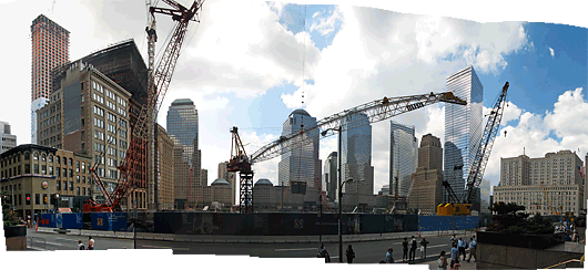New York (17) - World Trade Centeri plats on uuesti ehitamisel
