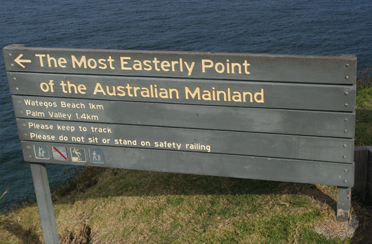 Austraalia mandri kõige idapoolseim punkt